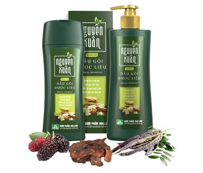 Dầu gội dược liệu Nguyên Xuân, dưỡng tóc từ gốc và hỗ trợ giảm rụng tóc 250ml
