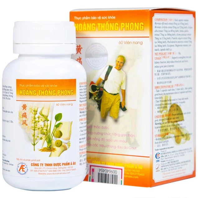 Hoàng Thống Phong- hỗ trợ tăng cường chức năng gan thận