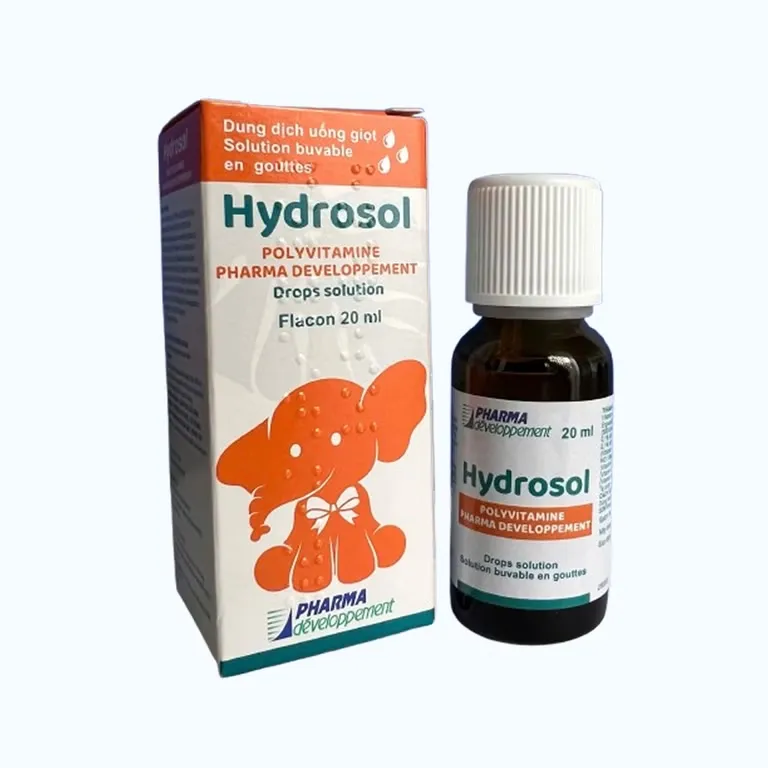 Hydrosol siro – vitamin tổng hợp cho trẻ biếng ăn ( hộp 1 lọ 20ml)
