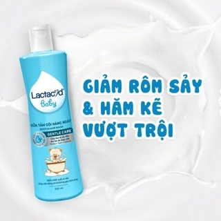 Sữa tắm gội Body And Hair Wash Gentle Care Lactacyd BB tăng cường bảo vệ làn da mỏng manh của bé (250ml)