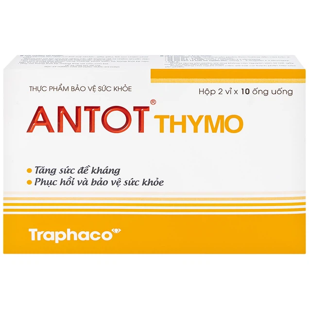 Dung dịch uống Antot Thymo Traphaco tăng cường sức đề kháng