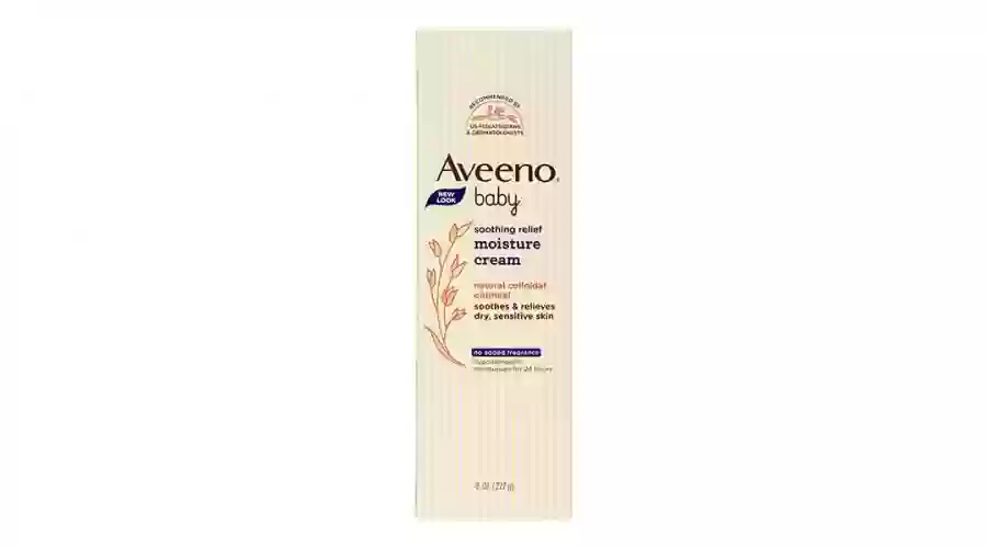 Kem dưỡng da cho da khô và nhạy cảm Aveeno Baby Soothing Relief Moisture Cream (227g)