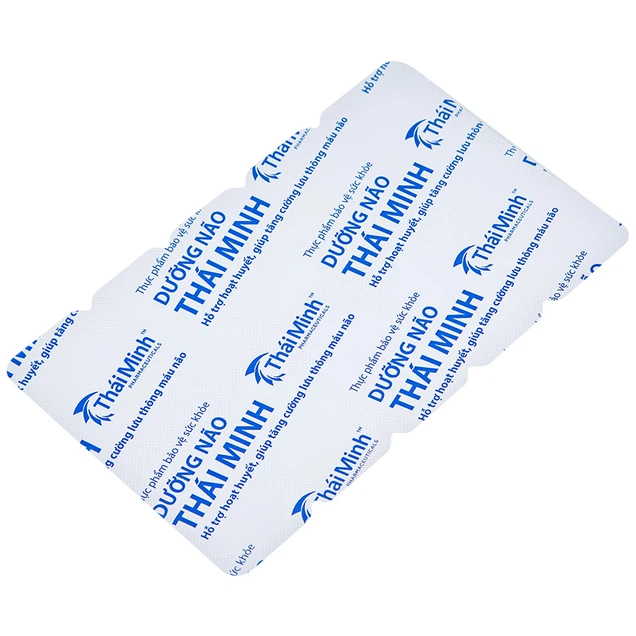 Viên uống Dưỡng Não Thái Minh hỗ trợ hoạt huyết, tăng cường lưu thông máu não