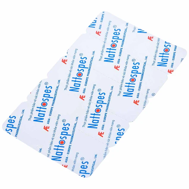 Viên uống Nattospes Á Âu hỗ trợ giảm nguy cơ hình thành và làm tan cục máu đông 