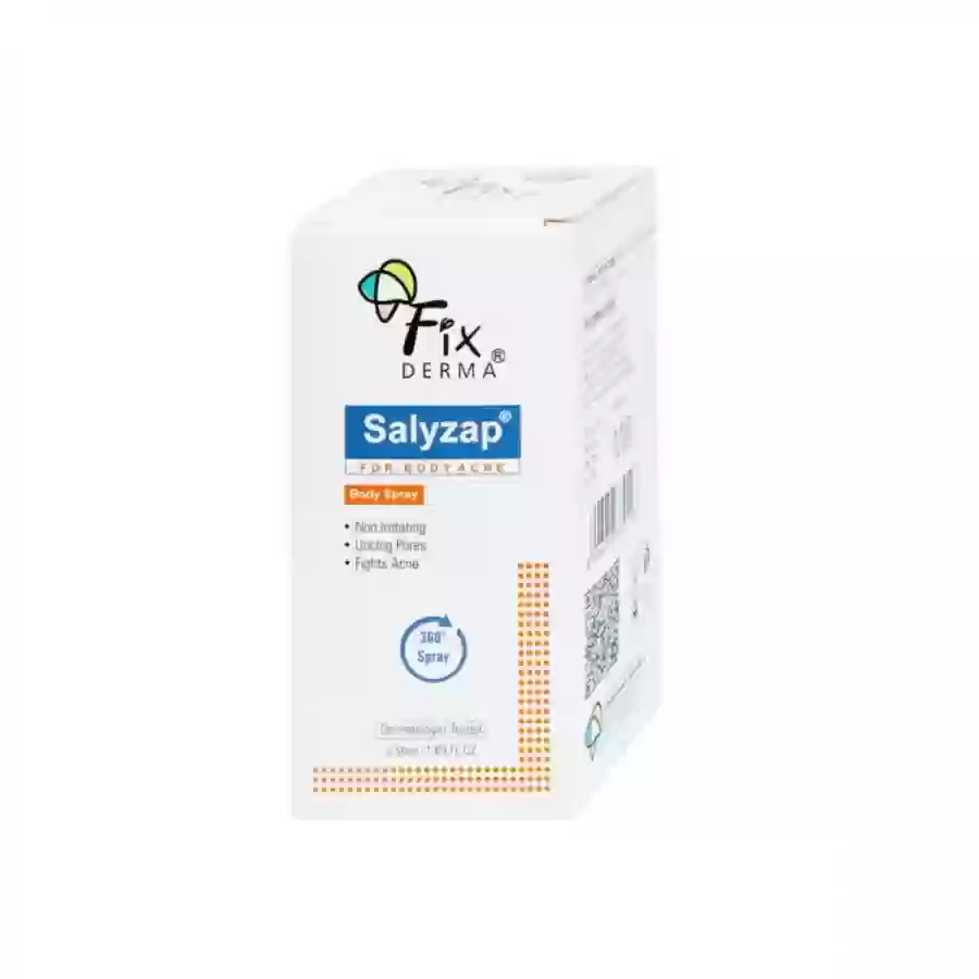 Xịt ngừa mụn Fixderma Salyzap 50ml