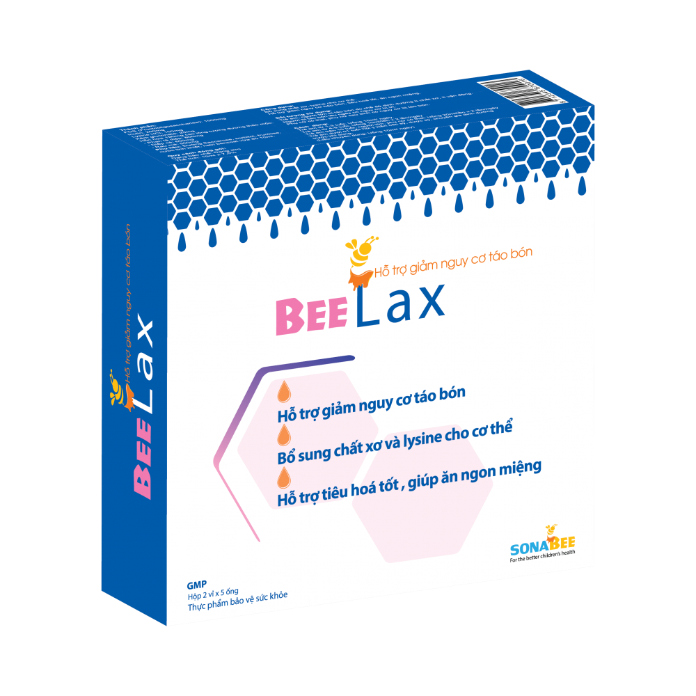 Ống BeeLax 10ml hỗ trợ giảm tình trạng táo bón và kích thích ăn ngon