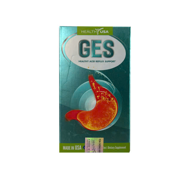 GES Viên Uống Hỗ Trợ Làm Giảm Các Triệu Chứng Do Viêm Loét Dạ Dày, Tá Tràng