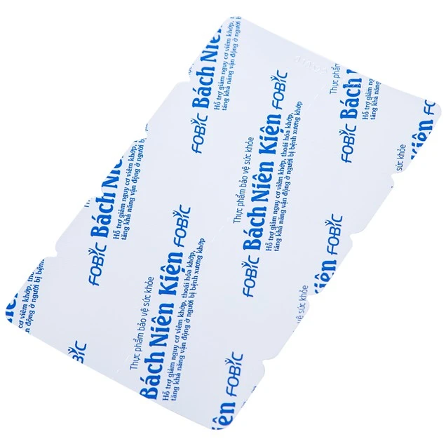 Viên xương khớp Bách Niên Kiện FOBIC hỗ trợ giảm nguy cơ viêm khớp, thoái hóa khớp