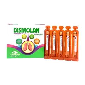 Dung dịch Dismolan CPC1HN tiêu nhầy trong bệnh nhầy nhớt (4 vỉ x 5 ống)