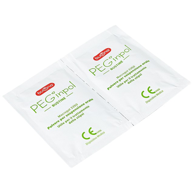 Bột pha hỗn dịch nhuận tràng PEGinpol 5g Buona cải thiện tình trạng táo bón cho trẻ (20 gói)