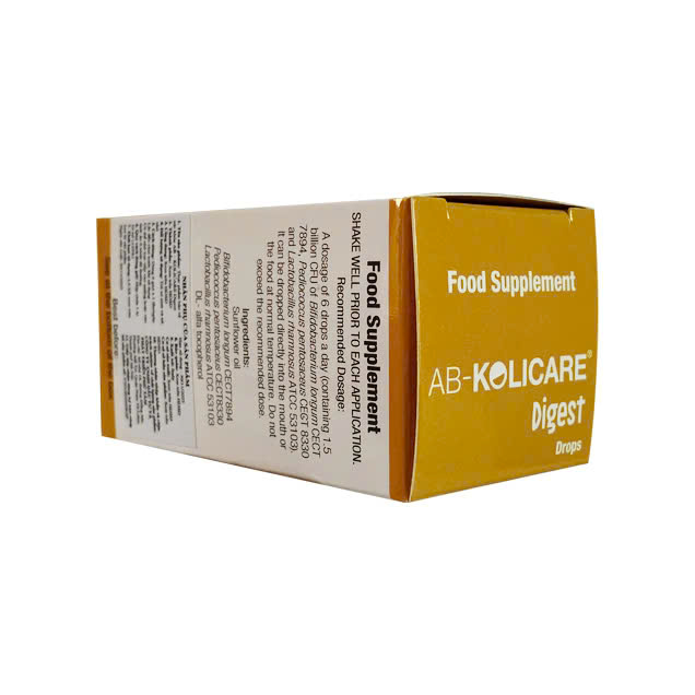 Dung dịch uống AB-Kolicare Digest 10ml AB-Biotics bổ sung lợi khuẩn, hỗ trợ cải thiện hệ vi sinh đường ruột