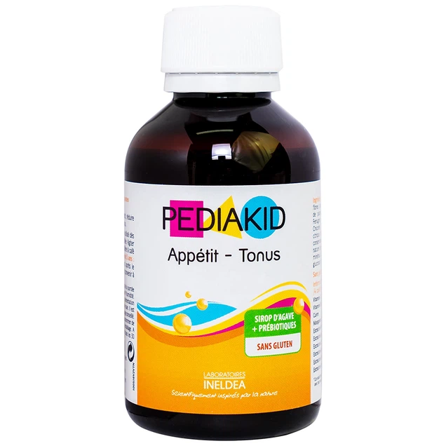Siro Pediakid Appétit Tonus hỗ trợ kích thích cảm giác thèm ăn, giảm mệt mỏi