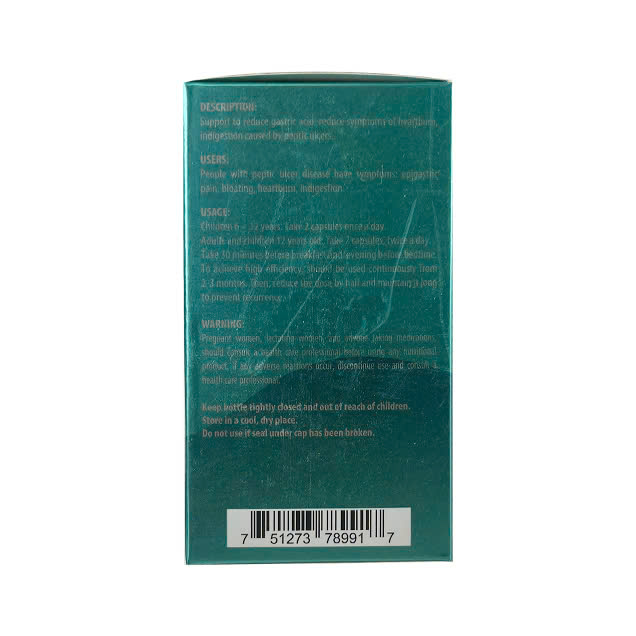 GES Viên Uống Hỗ Trợ Làm Giảm Các Triệu Chứng Do Viêm Loét Dạ Dày, Tá Tràng