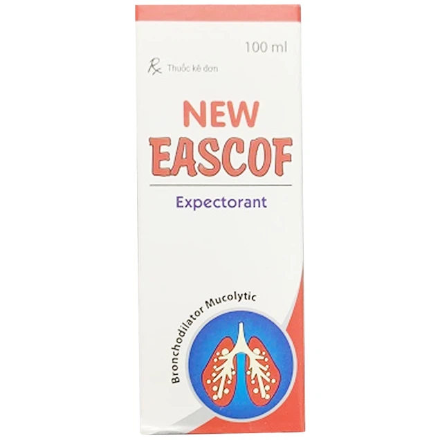 Thuốc New Eascof 100ml Cachetpharm điều trị ho, long đờm