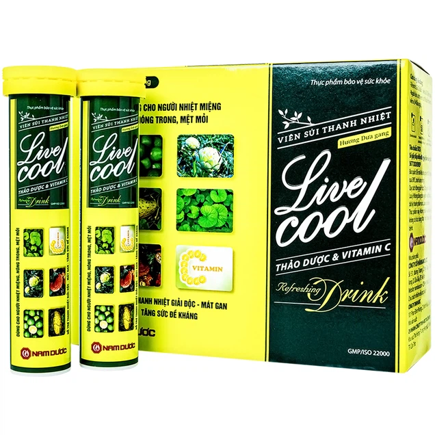 Viên sủi Thanh Nhiệt Livecool Nam Dược