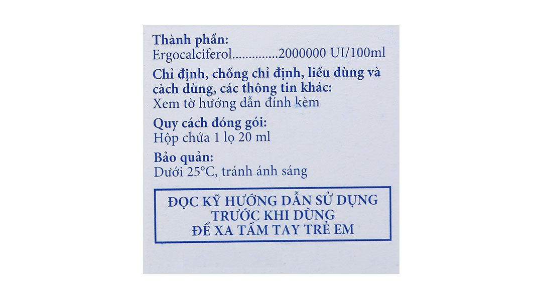 Siro Stérogyl Desma phòng ngừa và điều trị thiếu hụt Vitamin D (20ml)