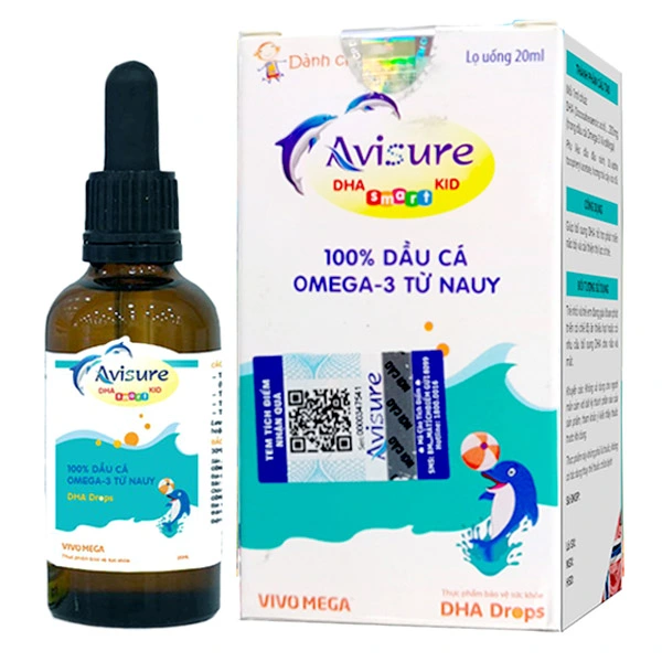 Avisure DHA Smart KID – Giúp bổ sung DHA hỗ trợ phát triển não bộ và cải thiện thị lực ở trẻ