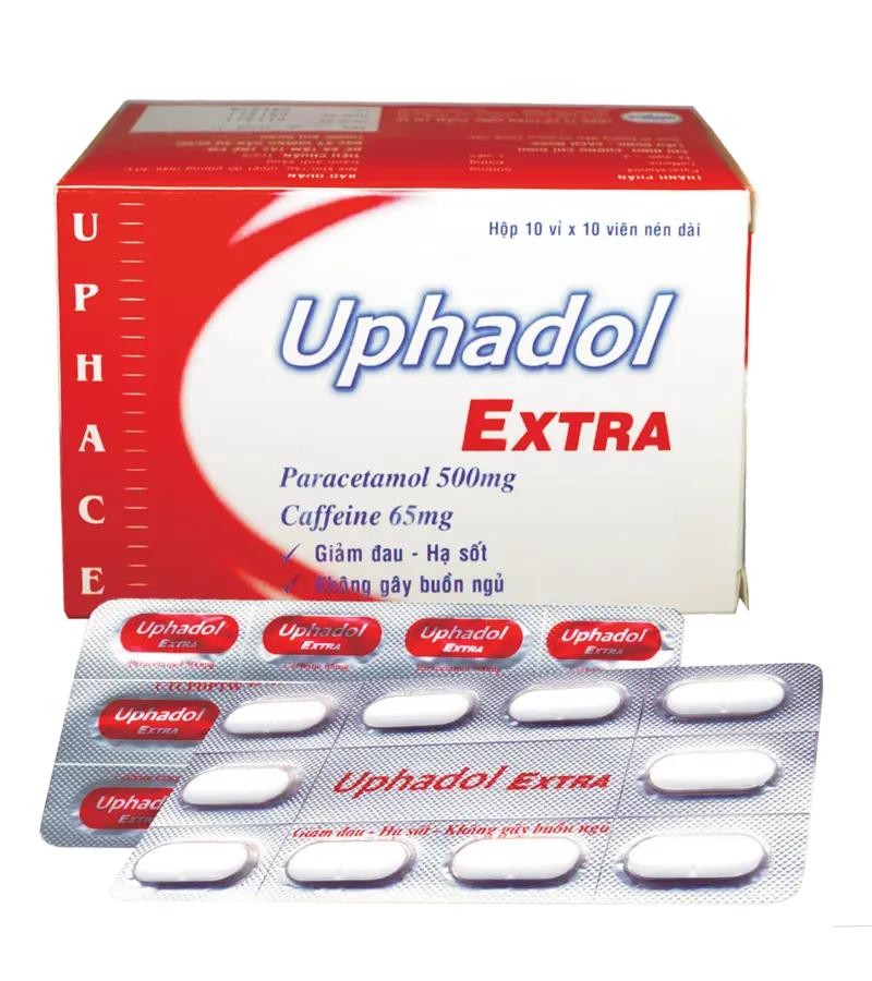 Thuốc giảm đau, hạ sốt UPHADOL EXTRA