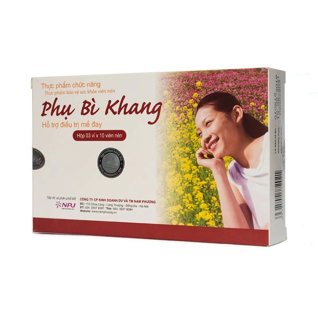 Viên uống Phụ Bì Khang NPJ tăng cường sức đề kháng, giảm triệu chứng mề đay, mẩn ngứa