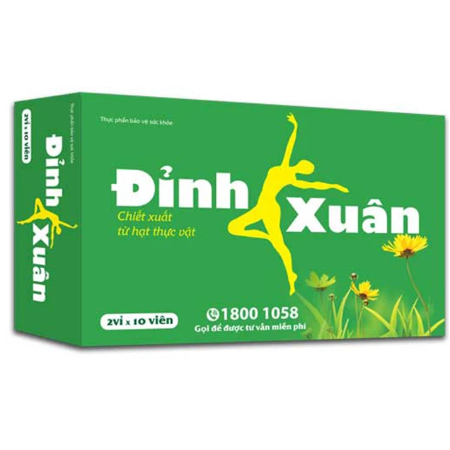 Viên uống Đỉnh Xuân Fusi cải thiện tình trạng rối loạn kinh nguyệt (2 vỉ x 10 viên)