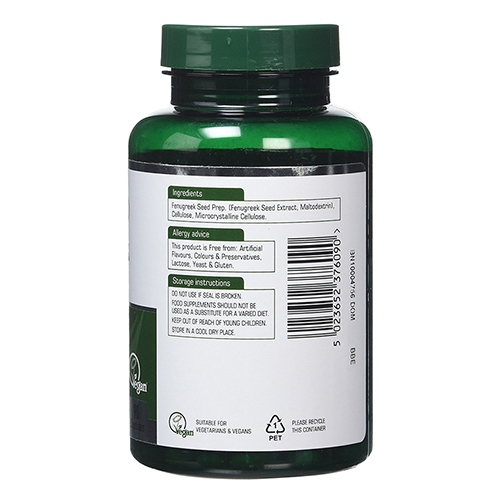 Viên uống lợi sữa Natures Aid Fenugreek 500mg