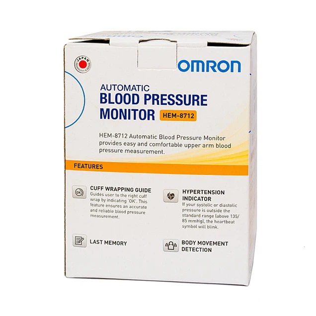 Máy đo huyết áp bắp tay Hem 8712