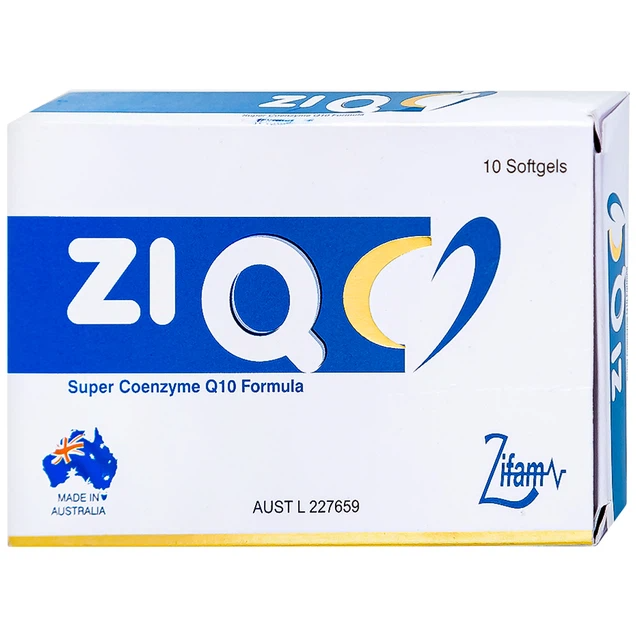 Viên uống Zi Q10 hỗ trợ chức năng tim mạch