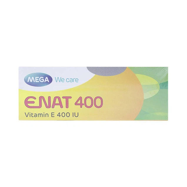 Thuốc Enat 400 MEGA We care điều trị và dự phòng tình trạng thiếu Vitamin E