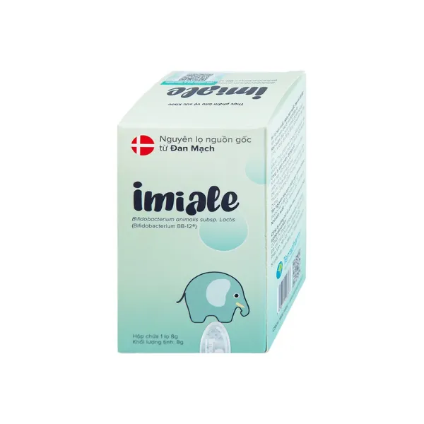 Dung dịch Imiale CHR Hansen A/S bổ sung lợi khuẩn, hỗ trợ cải thiện hệ vi sinh đường ruột (8g)