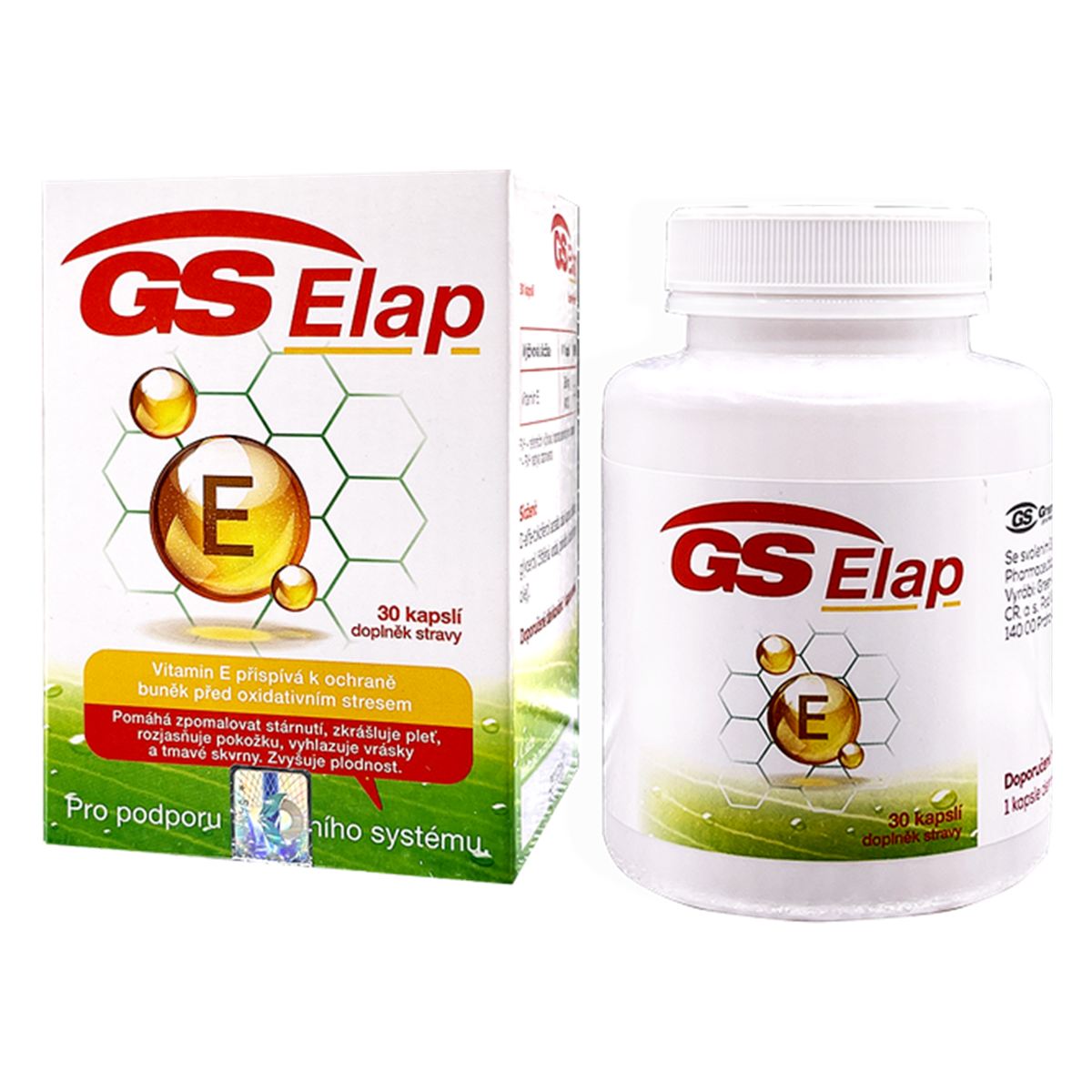 Viên uống bổ sung vitamin E GS Elap làm đẹp da