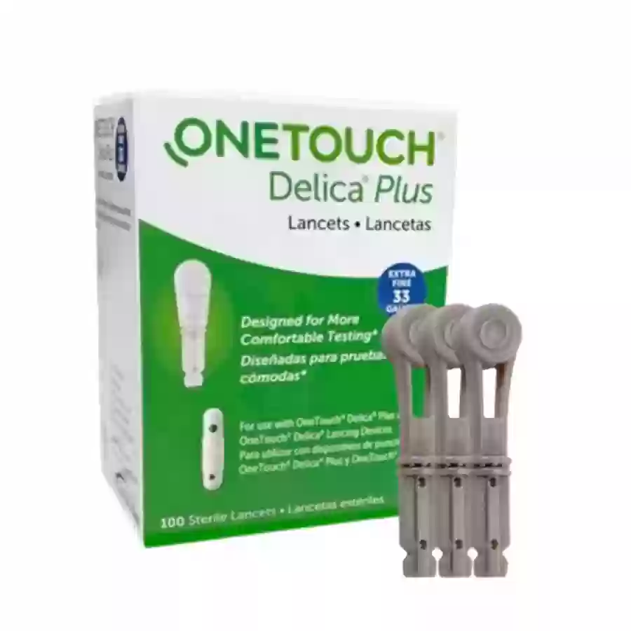 Kim lấy máu Onetouch Delica Plus dùng cho máy Onetouch Flex, Select Plus Simple
