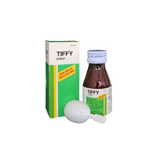 Siro trị cảm cúm cho trẻ em Tiffy Syrup hộp 1 chai 60 ml