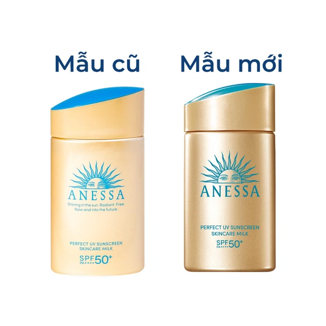 Sữa chống nắng dưỡng da kiềm dầu Anessa Perfect UV Sunscreen Skincare Milk SPF50+ PA++++ Shiseido (60ml)