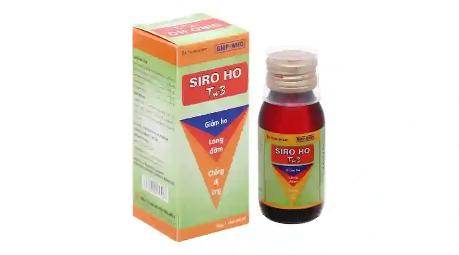 Siro ho TW3 giúp giảm ho, long đờm, chống dị ứng (60ml)