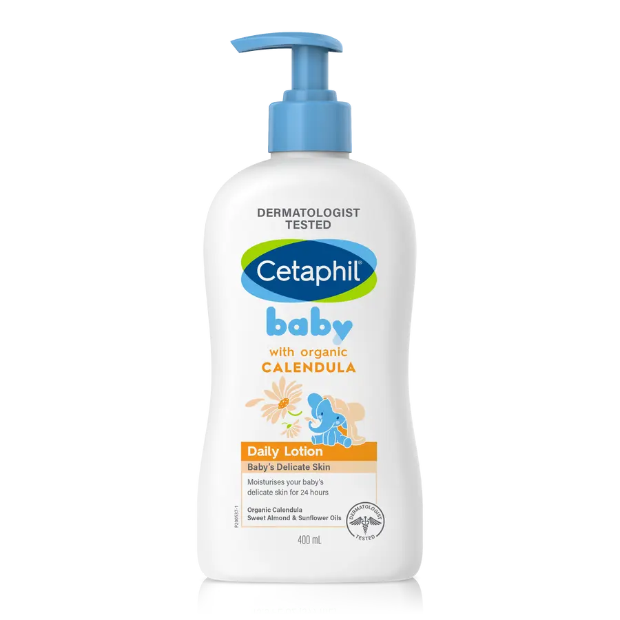 Sữa dưỡng da trẻ em tinh chất hoa cúc Cetaphil Baby With Organic Calendula Daily Lotion (400ml)