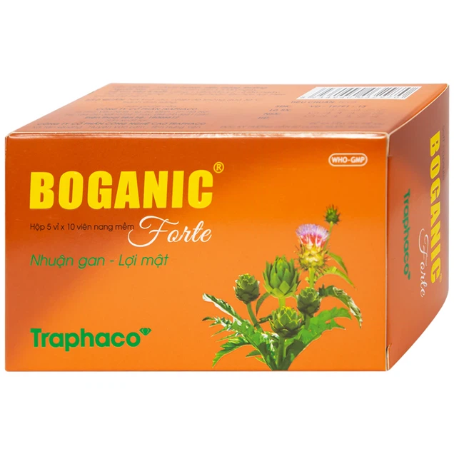 Thuốc Boganic Forte Traphaco bổ gan, hỗ trợ điều trị suy giảm chức năng gan