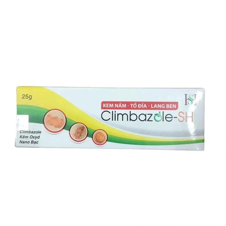 Climbazole SH Kem Ngừa Nấm, Tổ Đỉa, Lang Ben, Giảm Ngứa Mẩn Đỏ Chân Tay