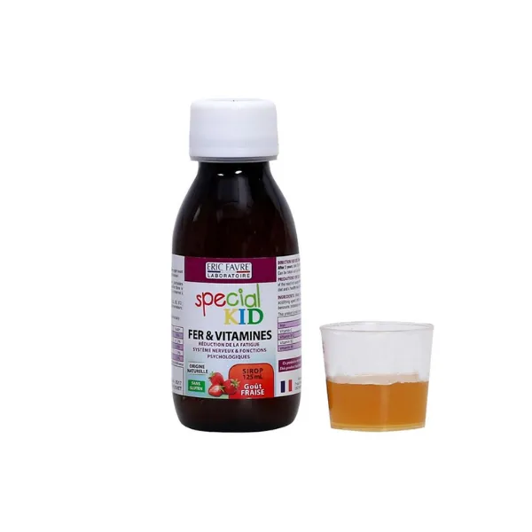 Siro Special Kid Fer & Vitamines Eric Favre bổ sung sắt và các vitamin (125ml)