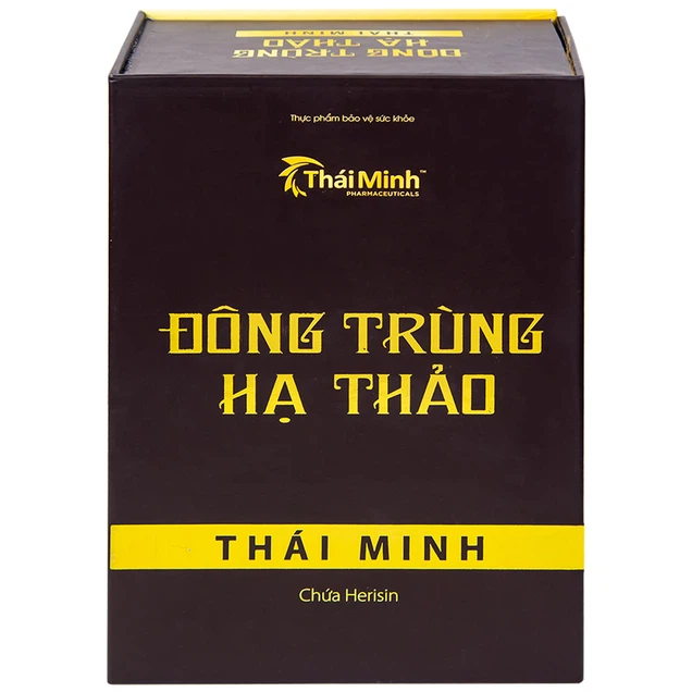 Đông Trùng Hạ Thảo Thái Minh hỗ trợ tăng cường sức khỏe, bổi bổ cơ thể