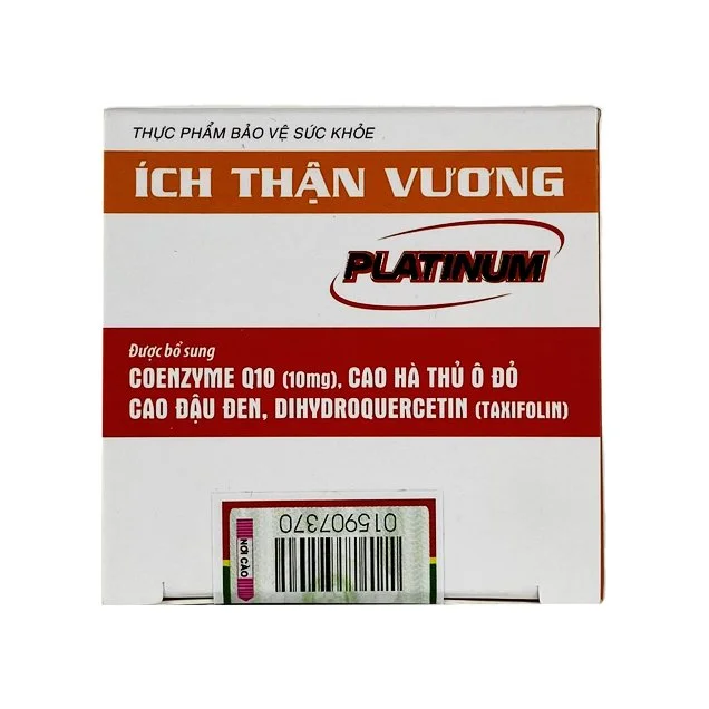 ÍCH THẬN VƯƠNG PLATINUM hỗ trợ thận khỏe mạnh