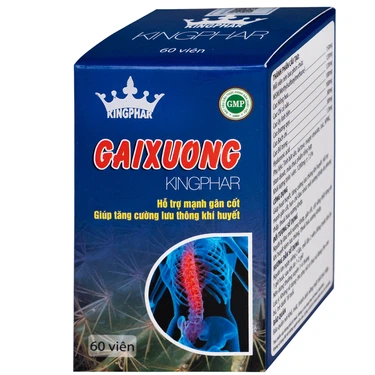 Viên uống Gai Xương Kingphar hoạt huyết, tăng cường lưu thông khí huyết (60 viên)