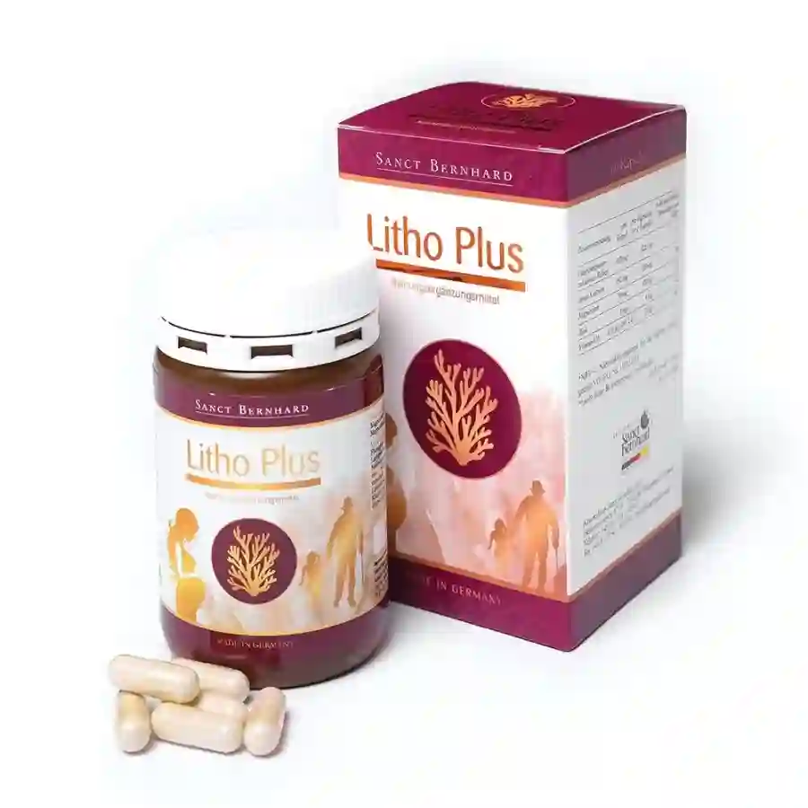 Viên uống Litho Plus bổ sung Canxi dành cho bà bầu (30 viên)