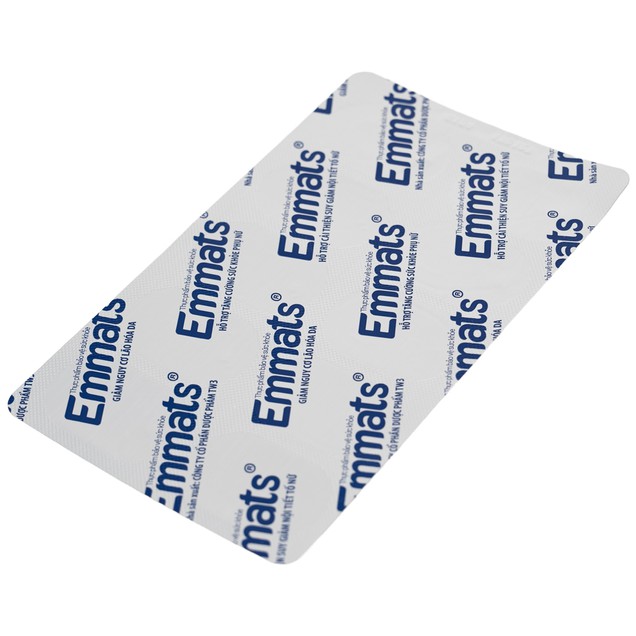 Viên uống Emmats TW3 hỗ trợ giảm nguy cơ lão hóa, cải thiện suy giảm nội tiết tố (2 vỉ x 10 viên)