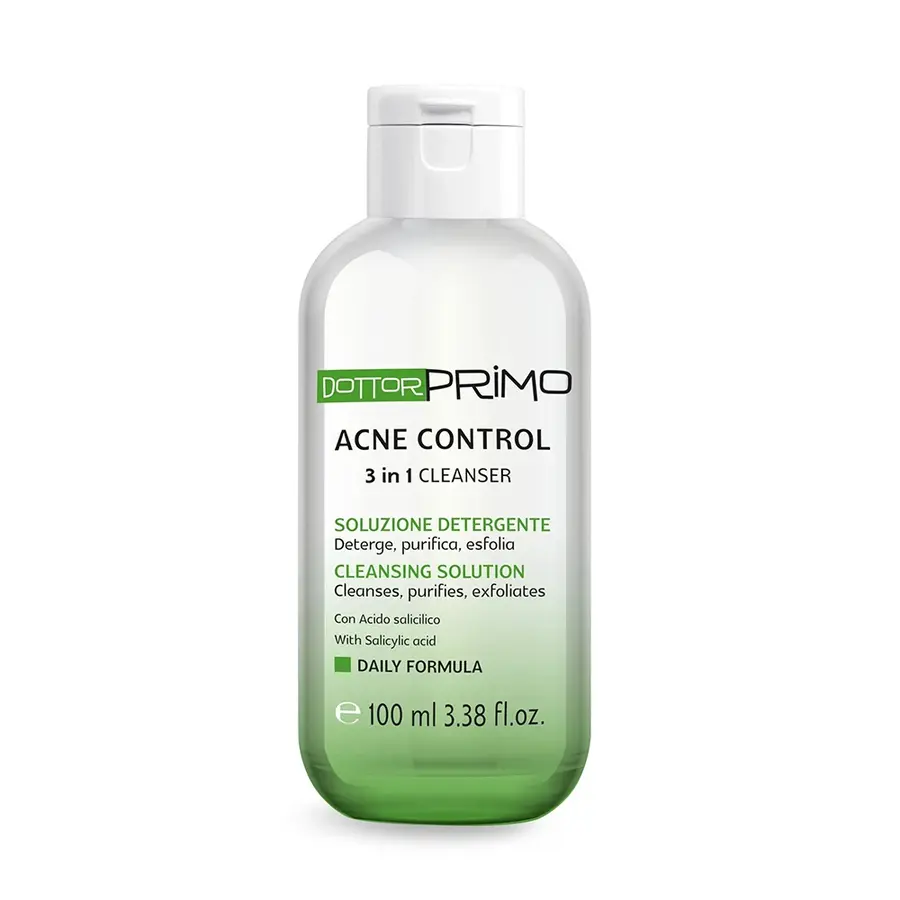 Gel Rửa Mặt Giảm Mụn DottorPrimo Acne Control 3 in 1