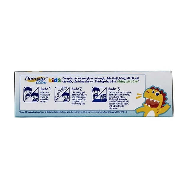 Gel Dermatix Ultra Kids trị sẹo cho bé tuýp 5g