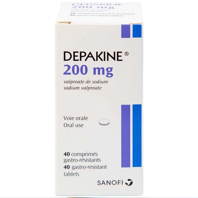 Depakine 200mg- điều trị động kinh, rối loạn lưỡng cực
