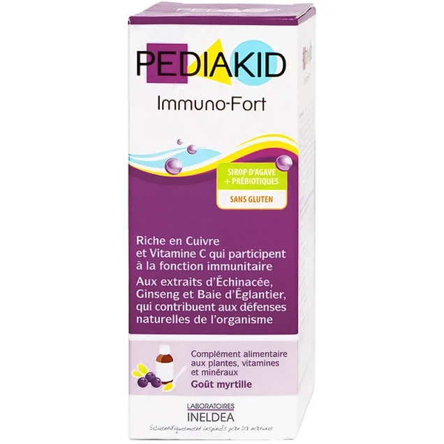 Siro Pediakid Immuno-Fort hỗ trợ tăng đề kháng, giúp bảo vệ sức khỏe