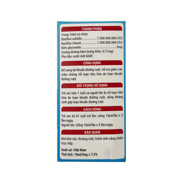 Men vi sinh SonaBio Forte – Bổ sung lợi khuẩn đường ruột