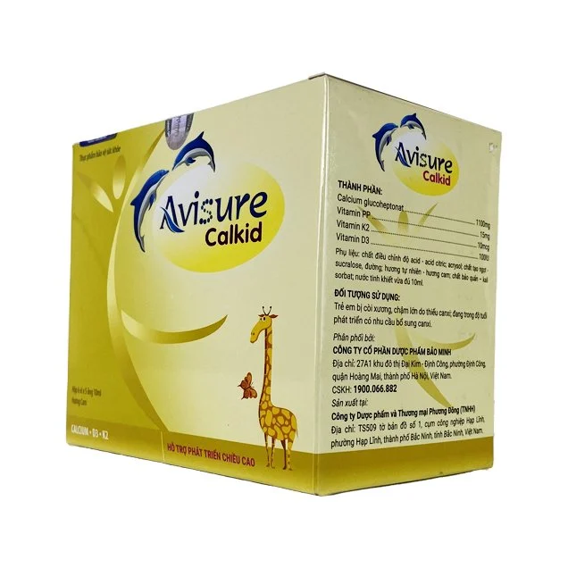 Avisure Calkid-Calcium+D3+K2-Bảo Minh