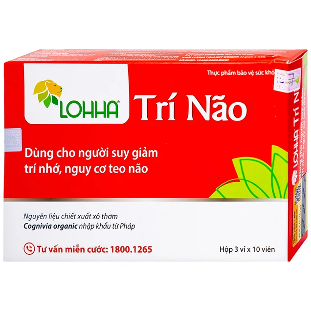 Viên uống Lohha Trí Não Thái Minh điều trị và phòng ngừa các bệnh suy giảm trí tuệ